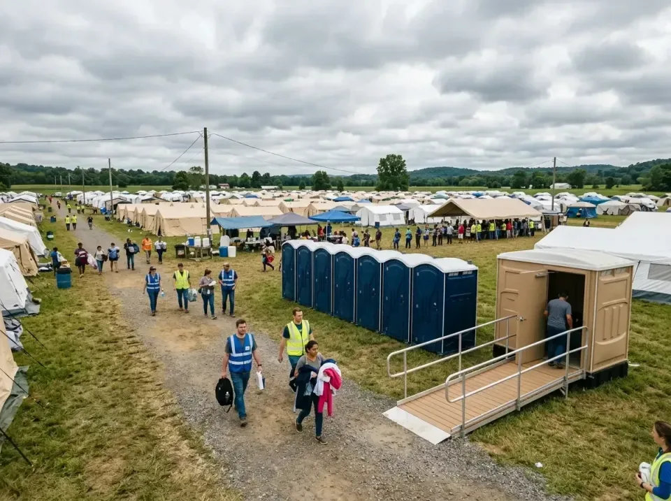 disaster-relief-camp-restrooms-010 — frequently asked questions, Dumpster & Portable Bathrooms Rental in East Greenville, PA